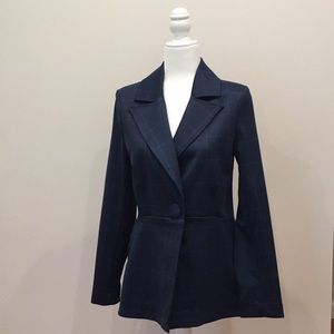 CAbi Check Blazer size 6